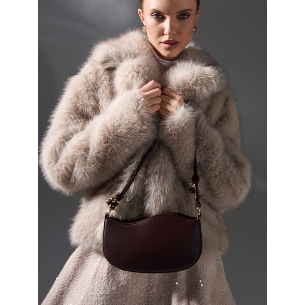 Sinsay Torebka hobo z imitacji skóry 314GK-88X