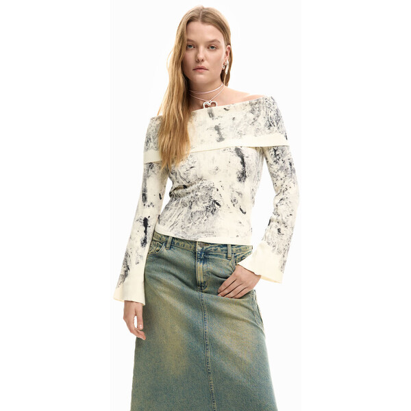 Desigual Cienki sweter oslo 26SWJF152002