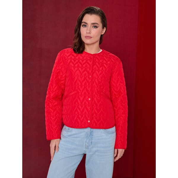 Sinsay Pikowana przejściowa kurtka bez kaptura 420HC-33X