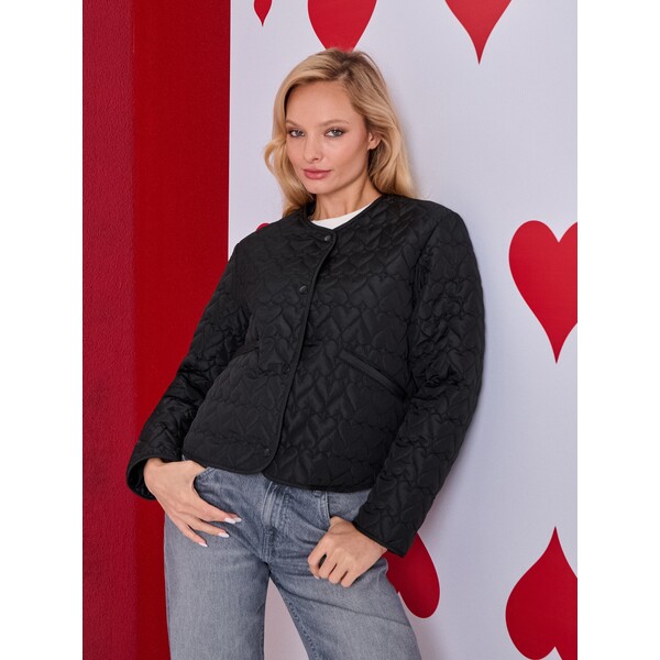 Sinsay Pikowana przejściowa kurtka bez kaptura 420HC-99X