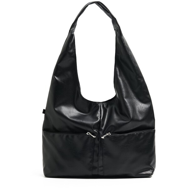 Cropp Czarna torebka hobo 719FX-99X