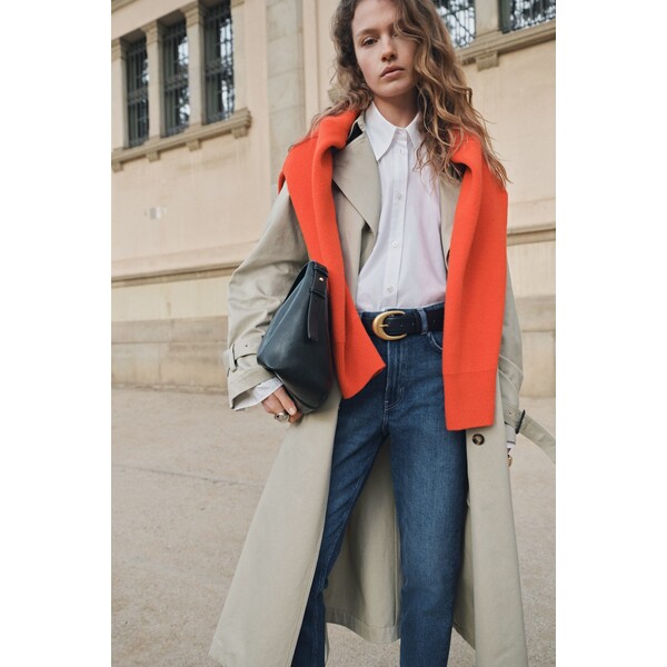 H&M Slim Straight High Ankle Jeans 1317738