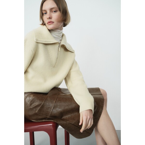 H&M Powlekana spódnica 1322804