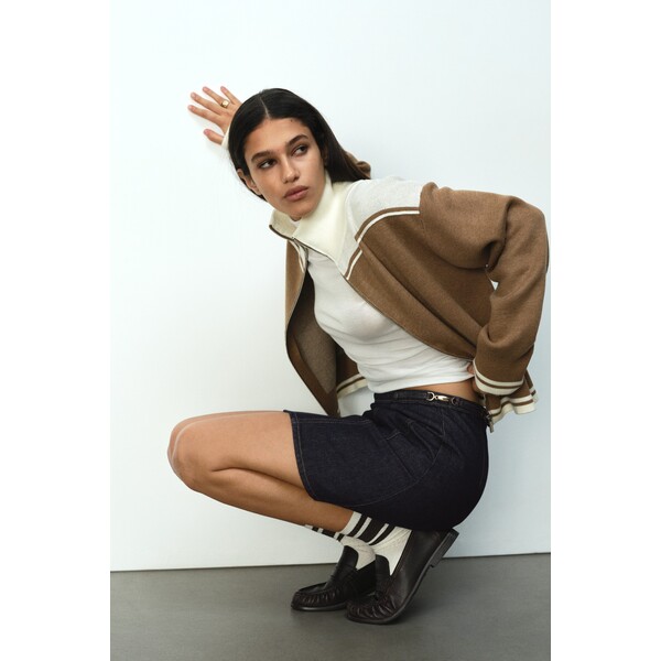 H&M Trapezowa spódnica dżinsowa 1315129