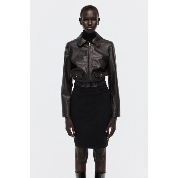 H&M Dżersejowa spódnica ołówkowa 1317711