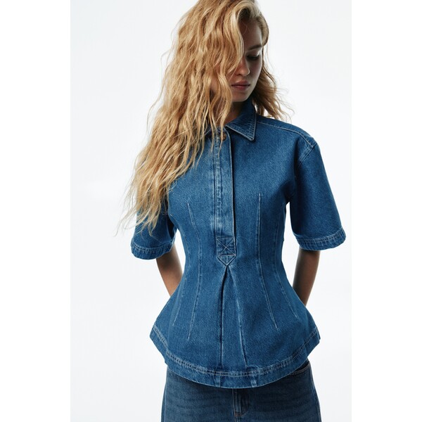 H&M Taliowana koszula dżinsowa 1316800