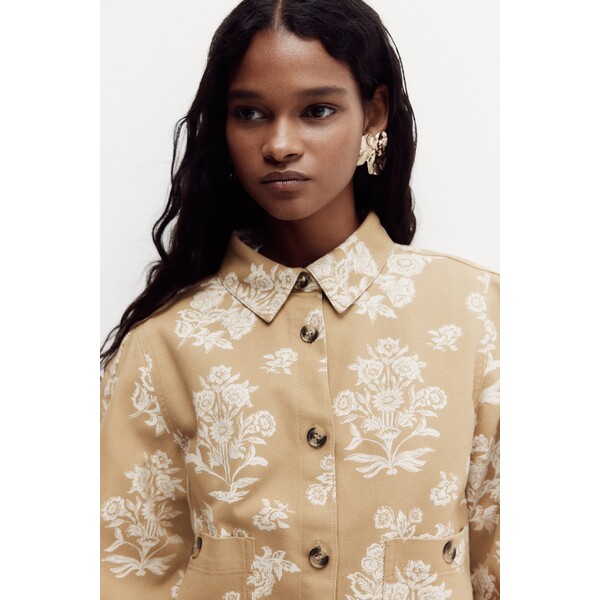 H&M Koszula utility z bawełnianego diagonalu 1316801