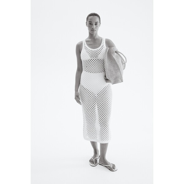 H&M Sukienka o wyglądzie szydełkowej robótki 1291421