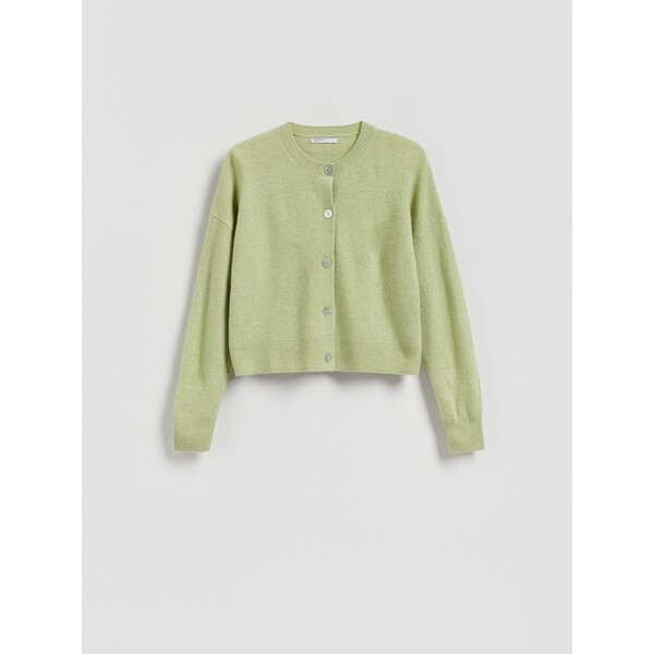 Reserved Wełniany kardigan 242HI-70M