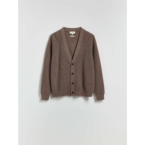 Reserved Kardigan z wełną 477GQ-84M