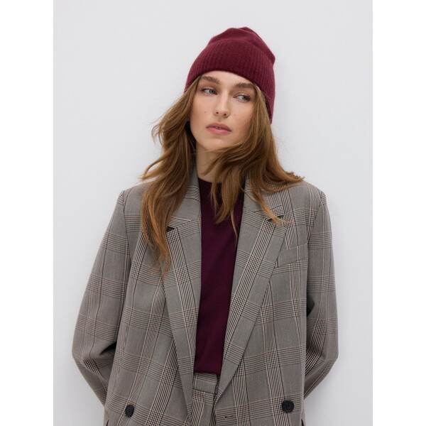 Reserved Czapka z wełną i kaszmirem 168FD-53X