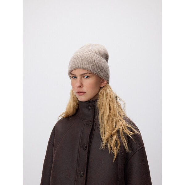 Reserved Wełniana czapka z dodatkiem kaszmiru 646FE-74M