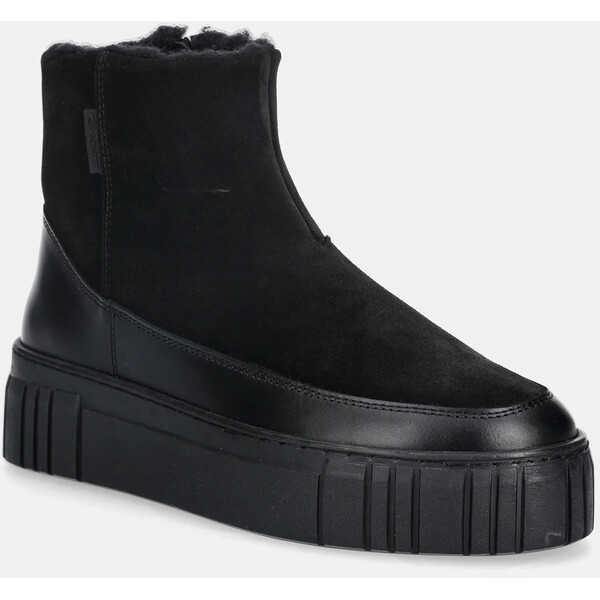 Gant śniegowce skórzane Snowmont  kolor czarny 31543097