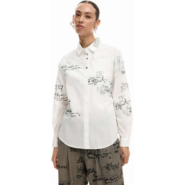 Desigual Koszula z długim rękawem Paradise 26SWCW091000