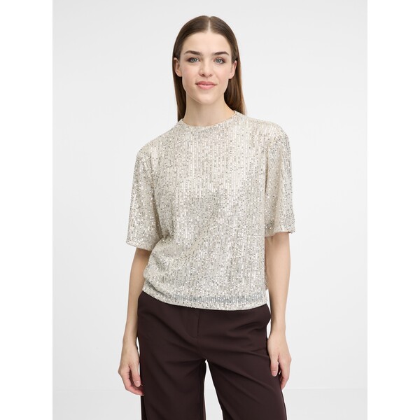 Kremowa bluzka ORSAY 1000971A00109