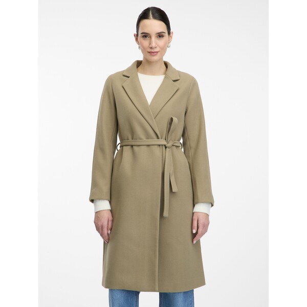 Khaki płaszcz damski ORSAY 1001326A00695