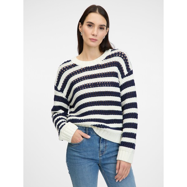 Ciemnoniebieski sweter damski ORSAY 1001406A00170