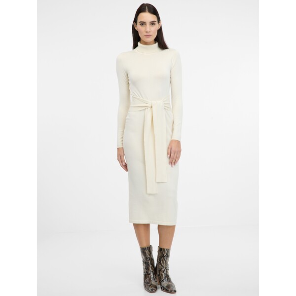 Kremowa sukienka ORSAY 1001135034000