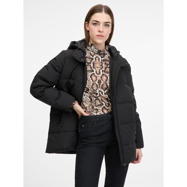 Czarna damska kurtka zimowa ORSAY 1001114660000