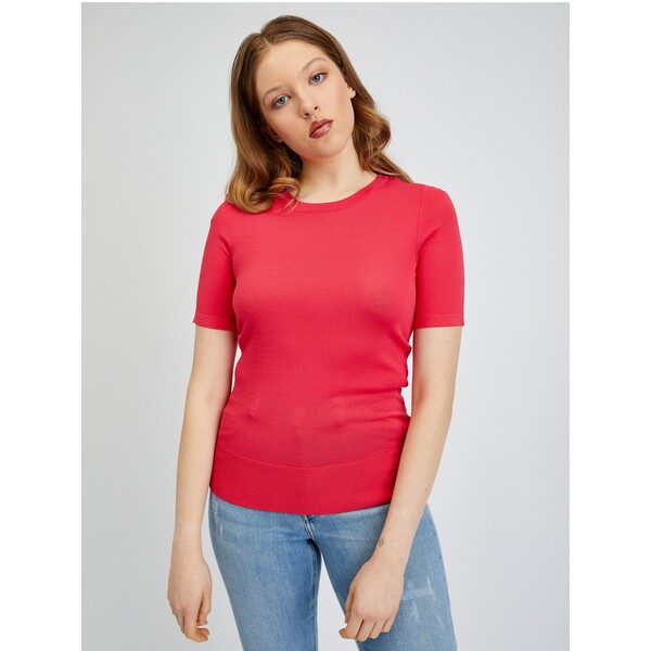 Ciemnoróżowy kardigan damski ORSAY 507500324000