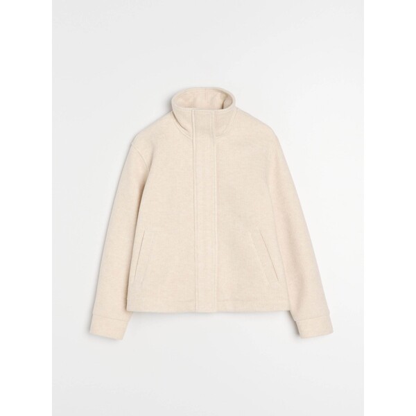 Sinsay Prążkowana kurtka ze stójką 343HC-02M