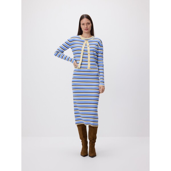 Reserved Sukienka z kardiganem 243IW-MLC
