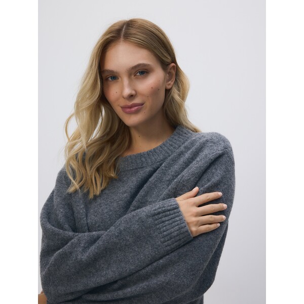 Reserved Gładki sweter 305GP-85M