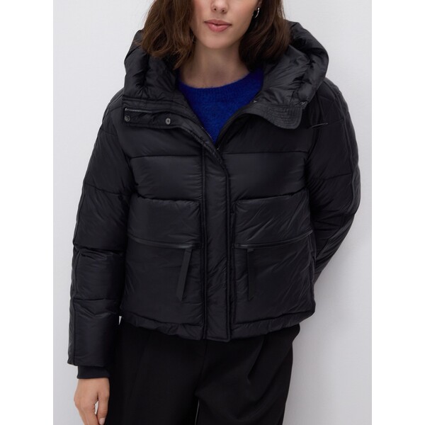 Reserved Pikowana kurtka z kapturem 702HD-99X