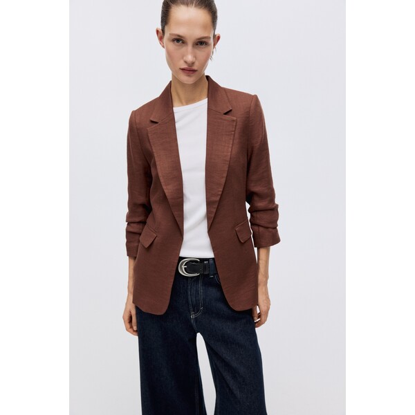 H&M Marynarka z marszczonym rękawem 1124589