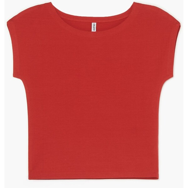Cropp Czerwona koszulka z modalem 361HX-33X
