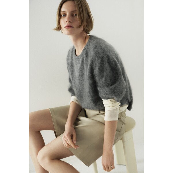 H&M Kaszmirowy top o puszystej powierzchni 1307013