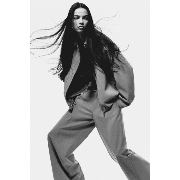 H&M Szerokie eleganckie spodnie 1292768