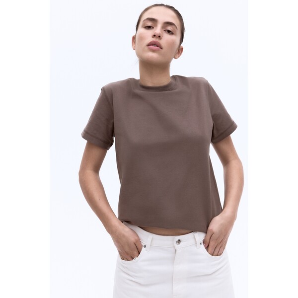 H&M Bawełniany T-shirt oversize 1290372