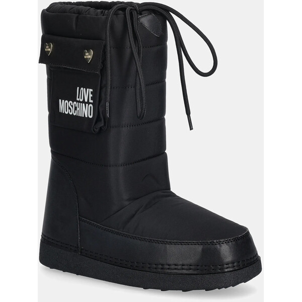 Love Moschino śniegowce  kolor czarny JA24452G0NISL000
