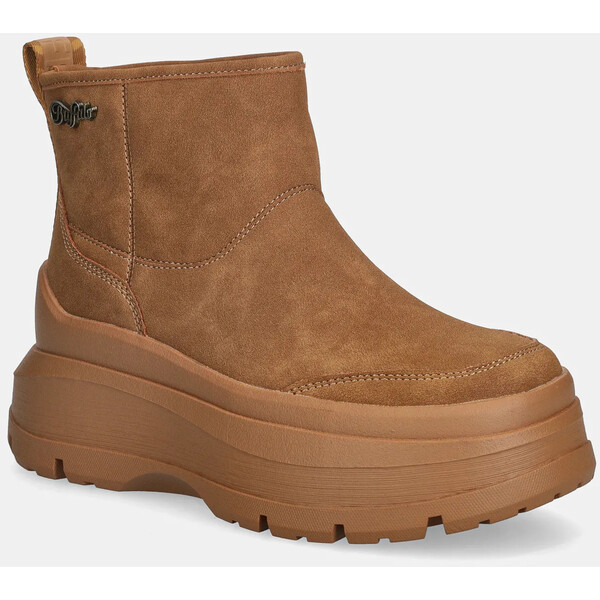 Buffalo śniegowce Olympia Pull On Lo Warm  kolor brązowy 1270145-COG