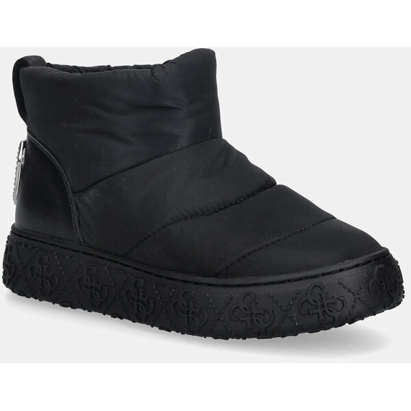 Guess śniegowce UNARA  kolor czarny FLFUNO FAP10 FLFUNO.FAP10.BLACK