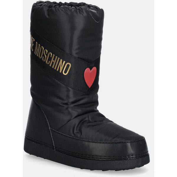 Love Moschino śniegowce  kolor czarny JA24032G0NISY000