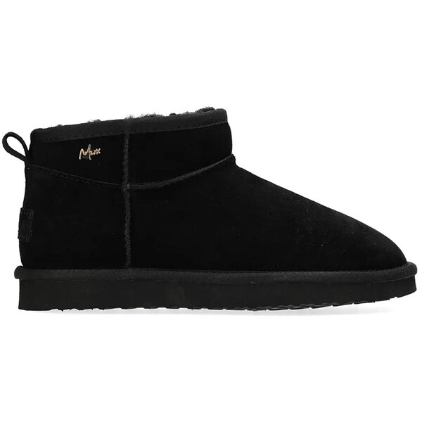 Mexx śniegowce zamszowe KIMO OLYMPIA  kolor czarny MICH2012553W