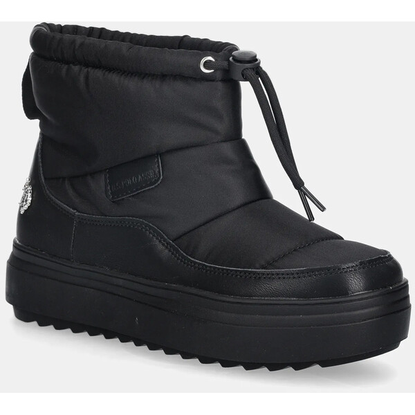 U.S. Polo Assn. śniegowce ICY005  damskie kolor czarny ICY005W/ENY1 ICY005W.ENY1