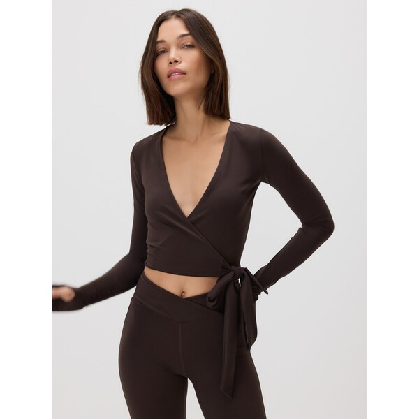 Reserved Kopertowa bluzka z wiązaniem 087HT-89X