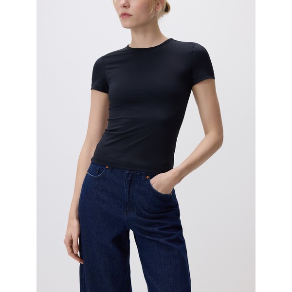 Reserved Gładki t-shirt 312HT-99X