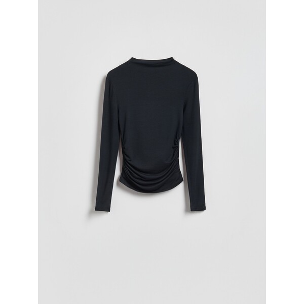 Reserved Longsleeve z marszczeniami 343JX-99X