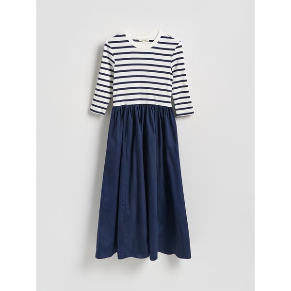 Reserved Bawełniana sukienka midi 480IY-MLC