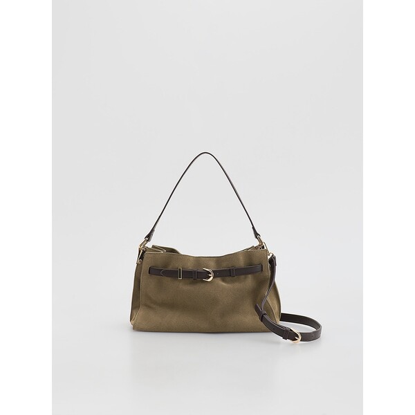 Reserved Zamszowa torebka na ramię 723CP-08X