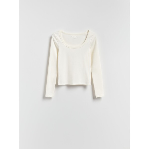 Reserved Bawełniany longsleeve ZQ827-01X