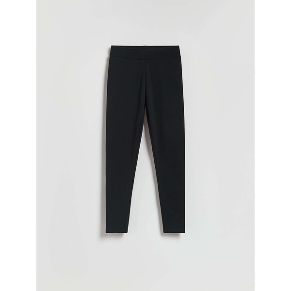 Reserved Bawełniane legginsy 013HT-99X