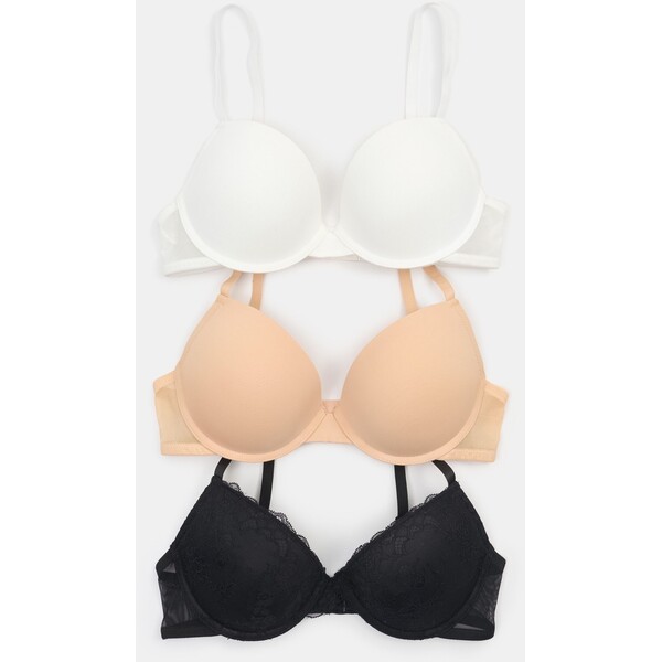 Sinsay Biustonosz push-up 3 pack 774HO-MLC