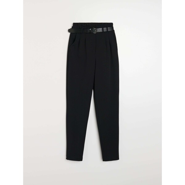 Sinsay Eleganckie cygaretki paperbag z paskiem 699GZ-99X