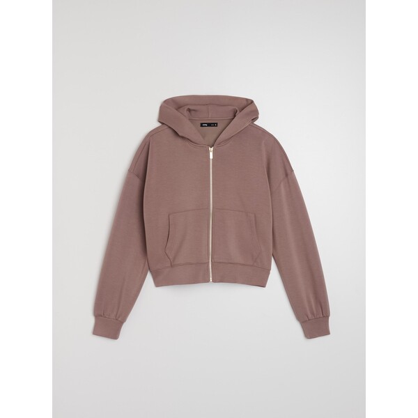 Sinsay Rozpinana bluza z kapturem 014GZ-84X