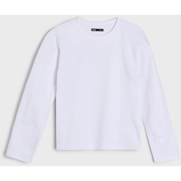 Sinsay Bawełniana koszulka z gęstego splotu Interlock 547HC-00X